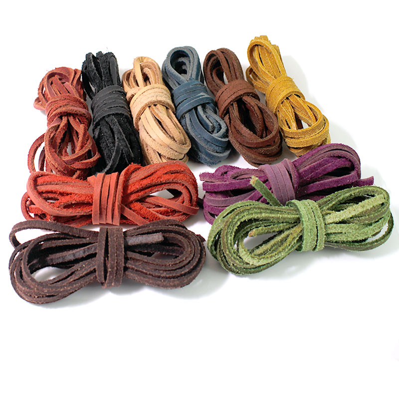 Patent Leather Oxford - 2M Genuine Cow Leather Cord Rope