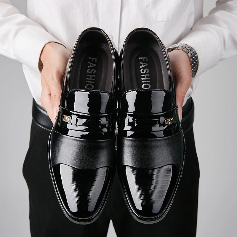 Men'S Luxury Formal Wear - Luxury Leather Men Shoes for Wedding