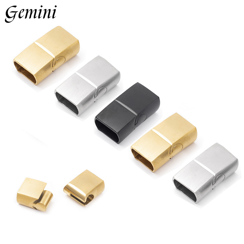 Patent Leather Oxford - 10Pcs 316L Stainless Steel Clasps Hole
