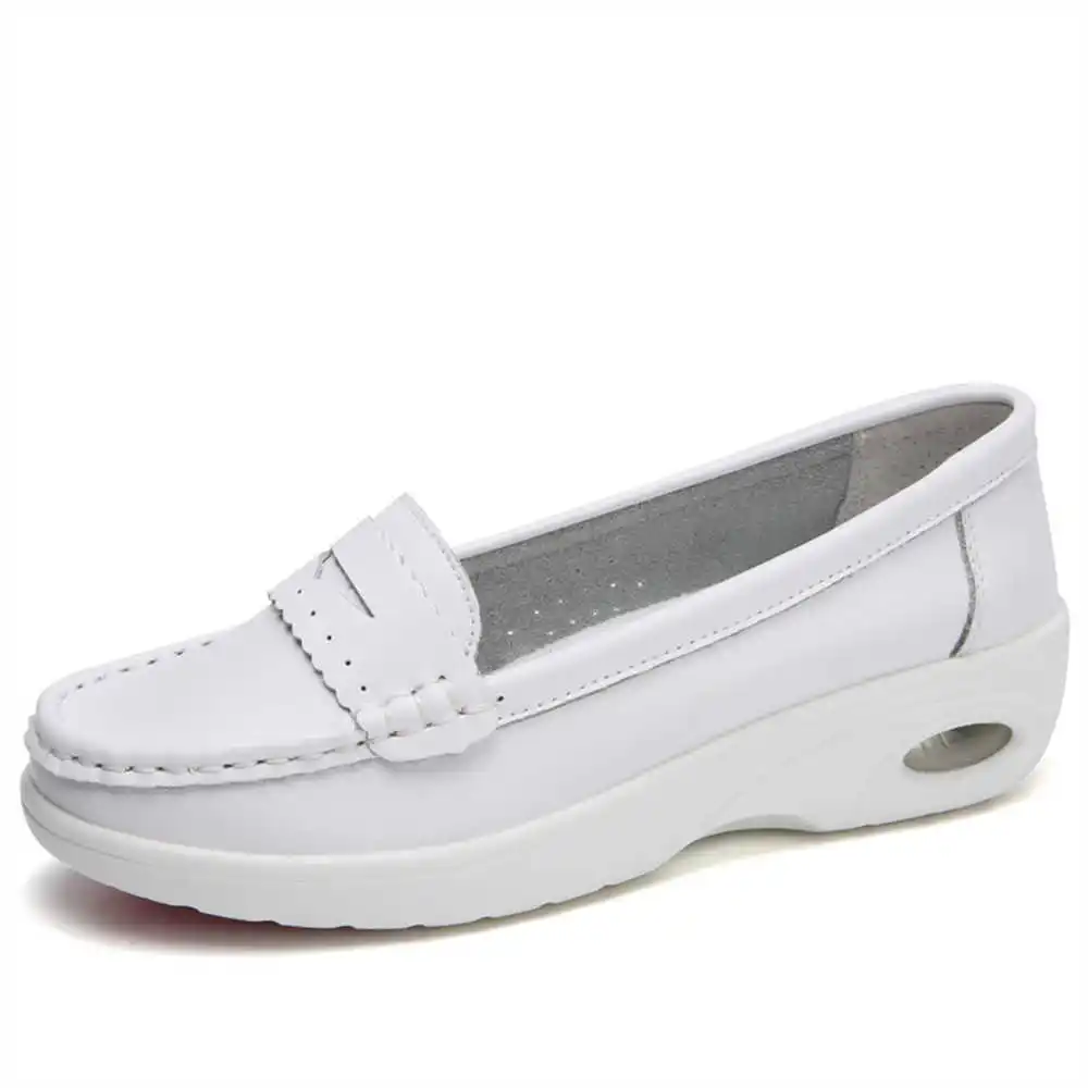 Thick Sole Slipon White Traine - Types Of Men'S Formal Wear review and price