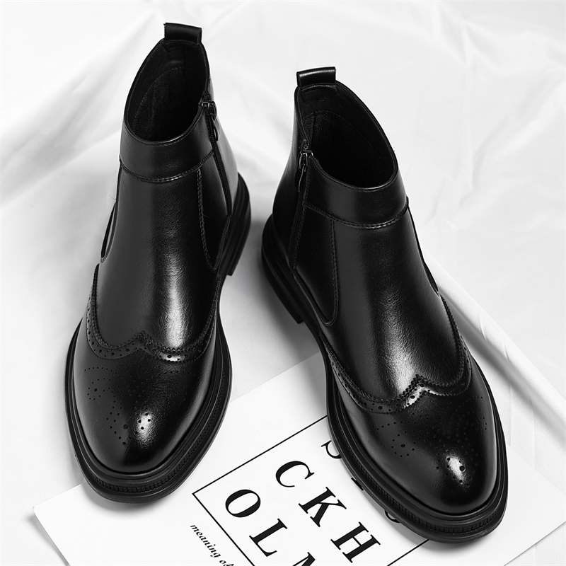 Autumn  Winter Thick Soled Men - Men'S Formal Wear In Winter review and price