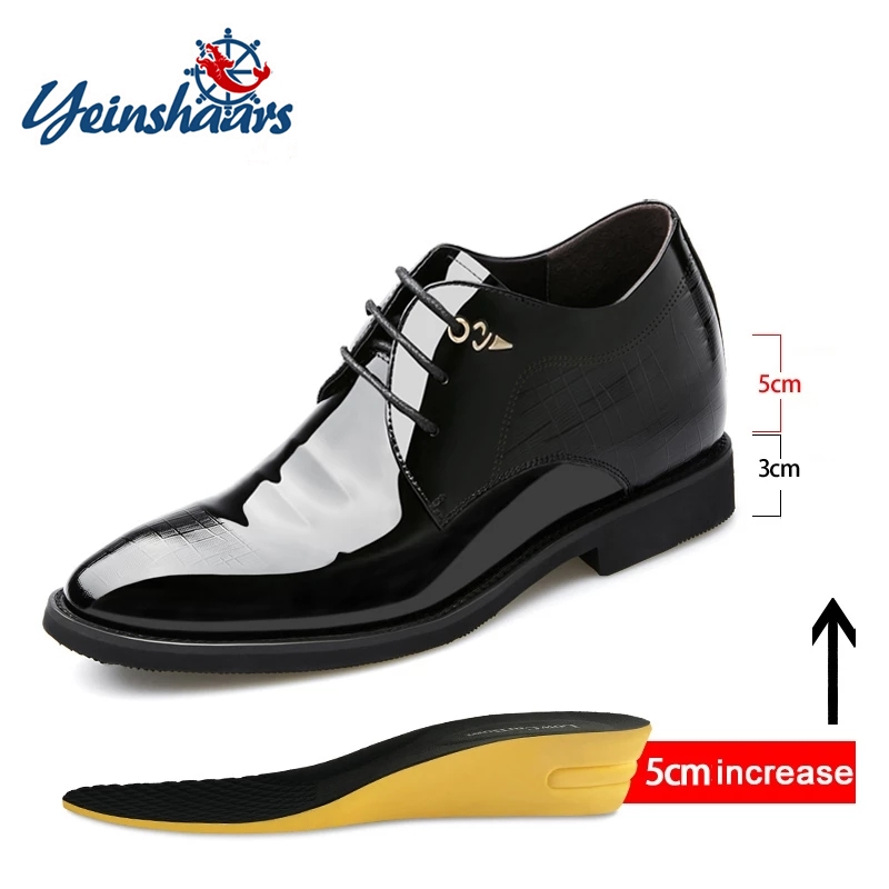 3/6/8 Cm Elevator Shoes Men Dr - Men'S Formal Wear Accessories review and price