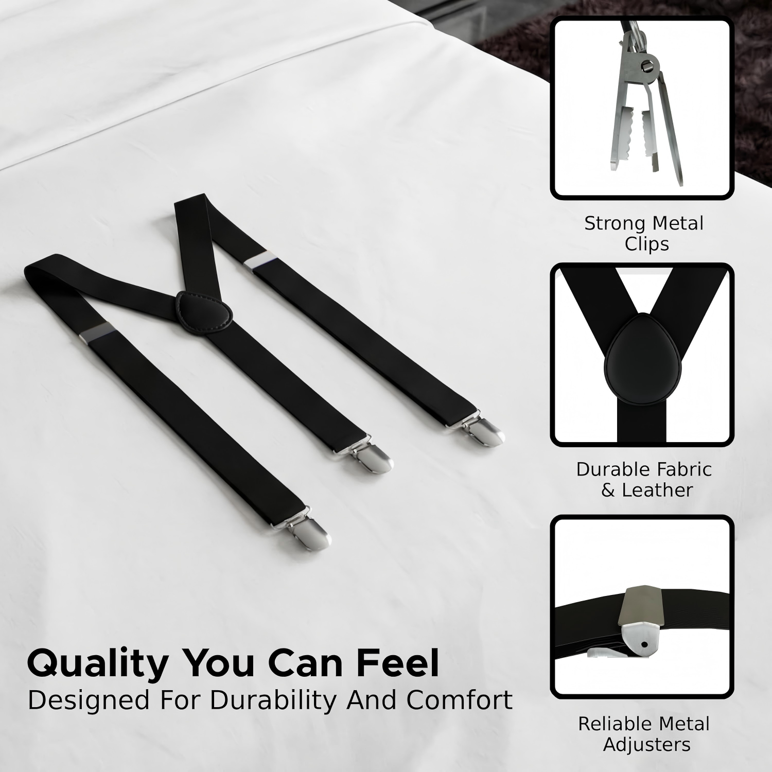 Father's Day Gift Heavy Duty Y - Suspender Clip Formal review and price