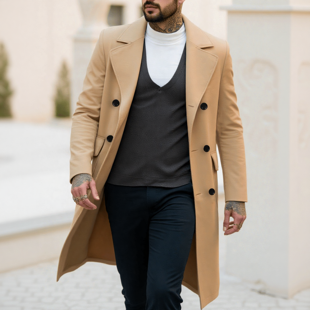 Men's Classic Double-Breasted  - Men'S Formal Wear In Winter review and price