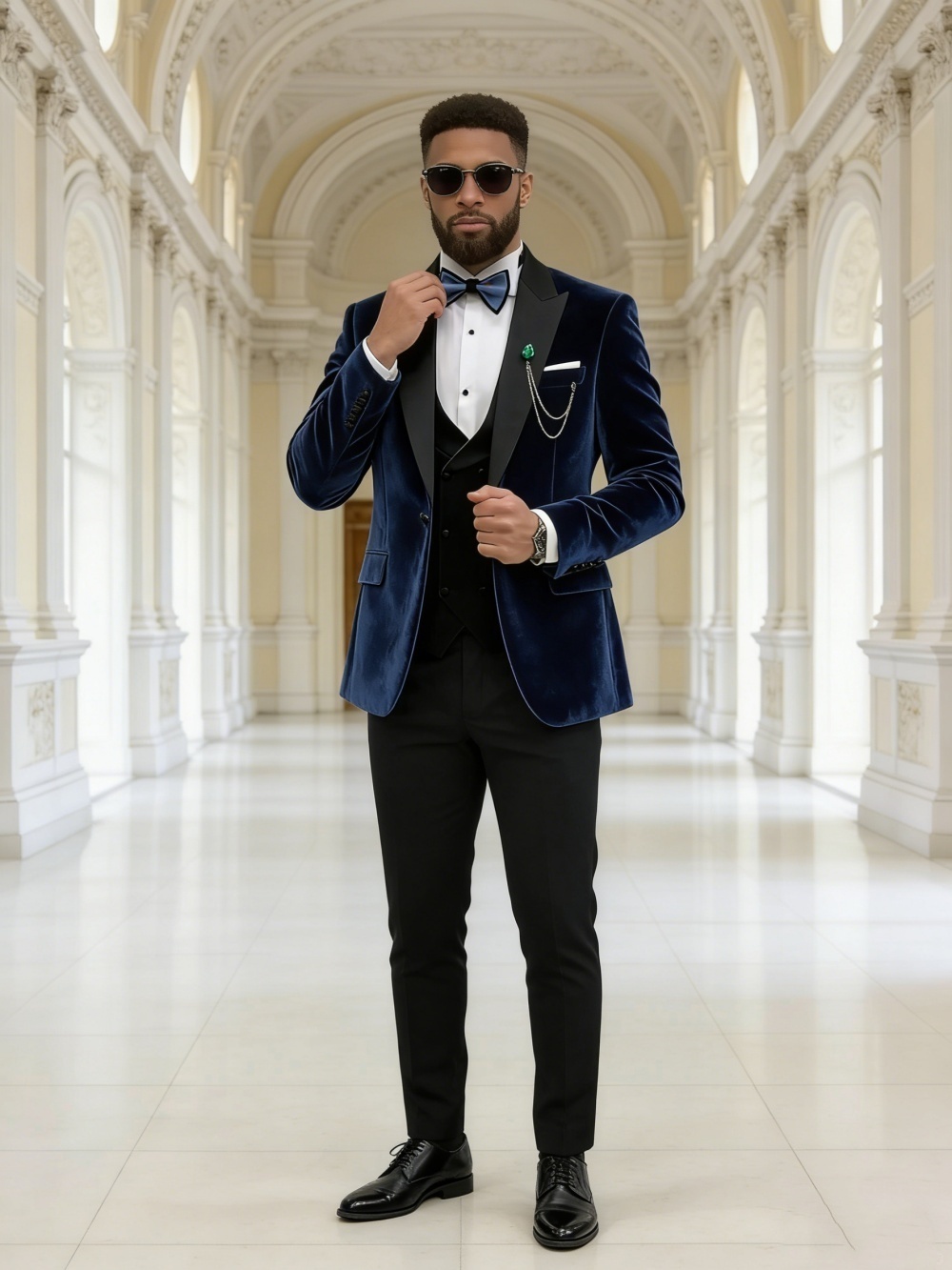 Luxurious Velvet Autumn Winter - Men'S Formal Wear In Winter review and price
