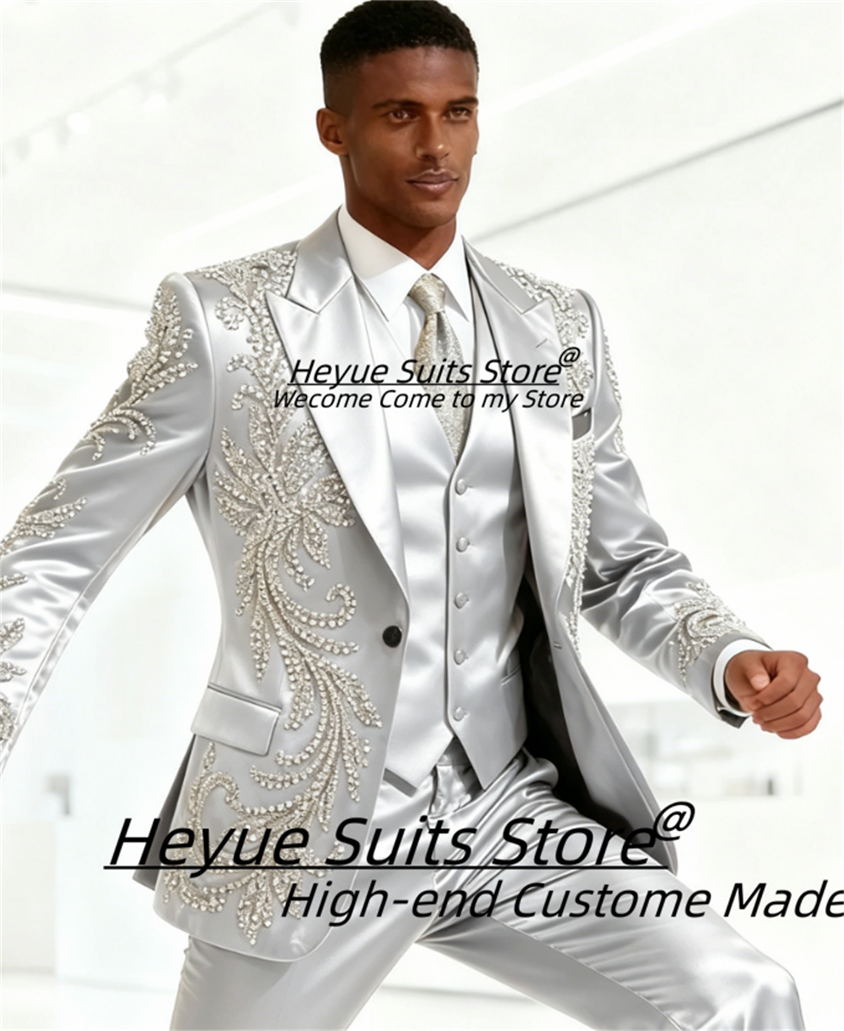 High End Customized Men Suit L - Men'S Formal Wear Accessories review and price