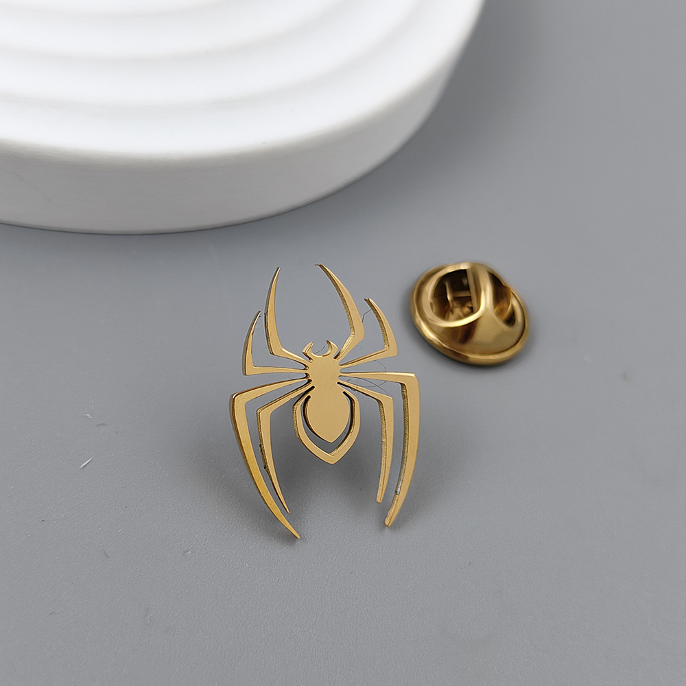 Classic gold-plated spider bad - Men'S Formal Wear Accessories review and price