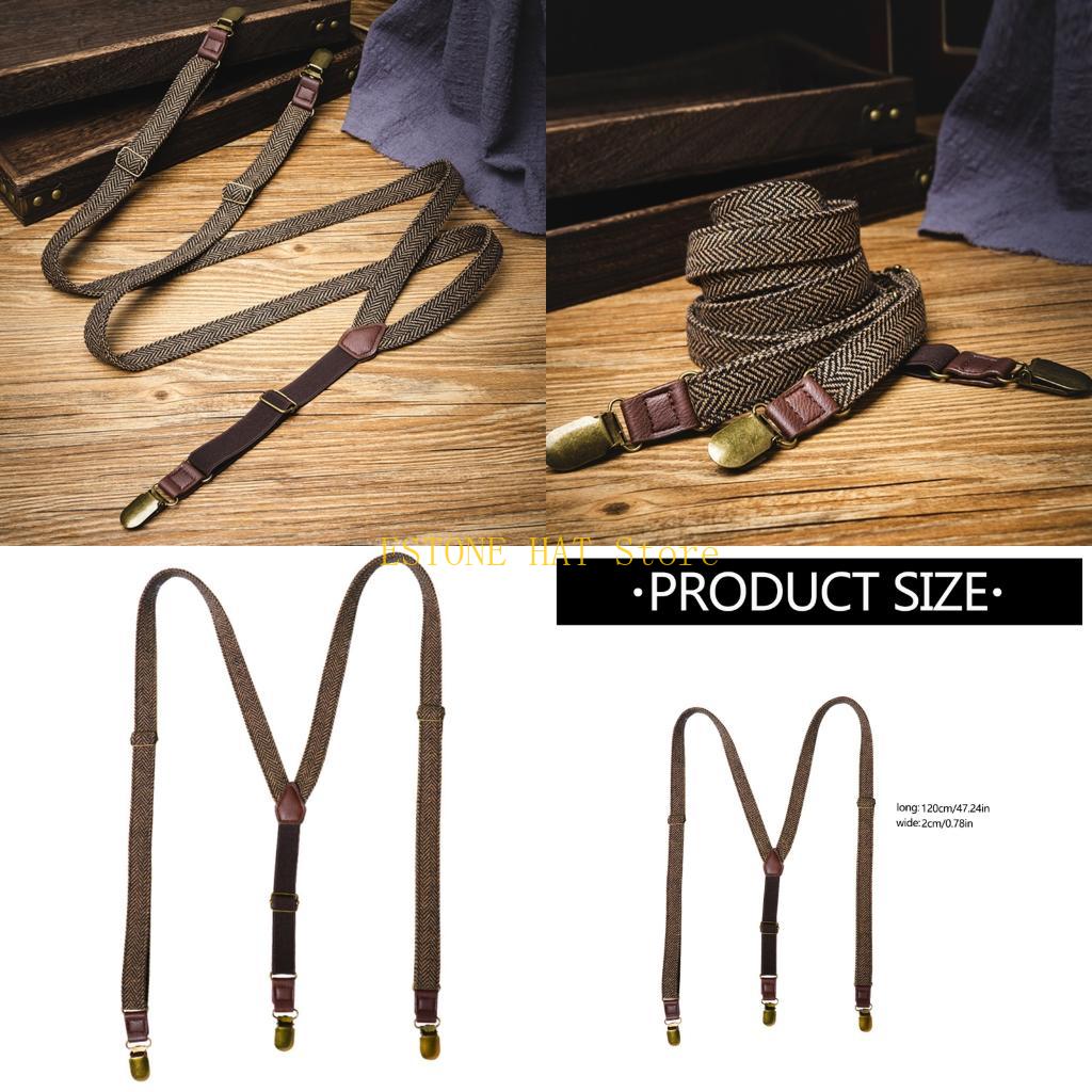 49MF 3 Clip Men Suspenders Ela - Suspender Clip Formal review and price