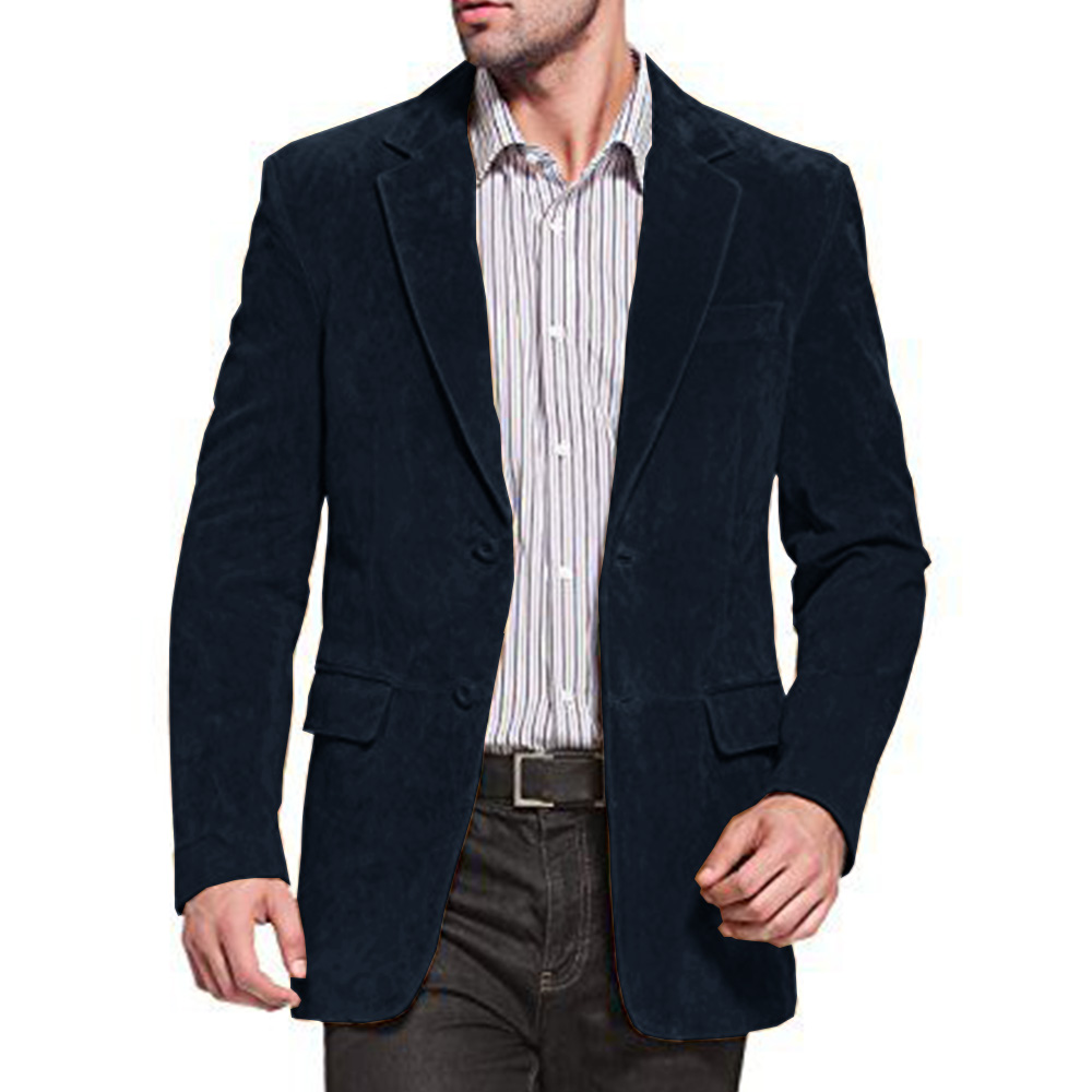Men's Faux Suede Jacket Comfor - Men Formal Wear Shop review and price