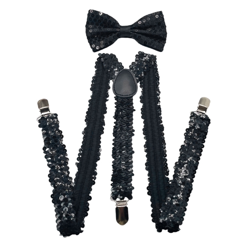 N5KF Shining Suspenders Bowtie - Suspender Clip Formal review and price