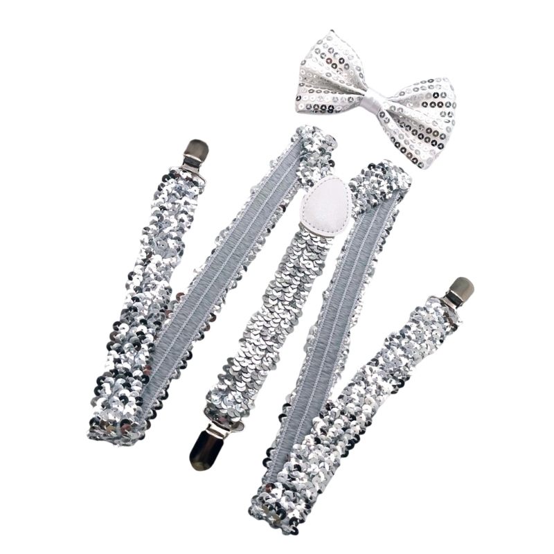 N5KF Shining Suspenders Bowtie - Suspender Clip Formal review and price