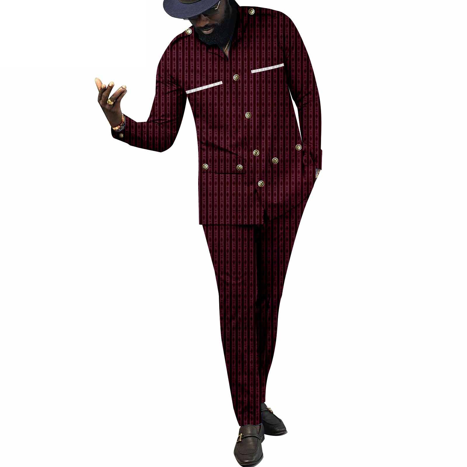 African Traditional Clothes fo - Men Formal Wear Clothes review and price