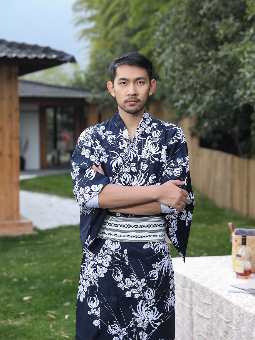 Japanese Kimono With Belt Men' - Traditional Japanese Men'S Formal Wear review and price