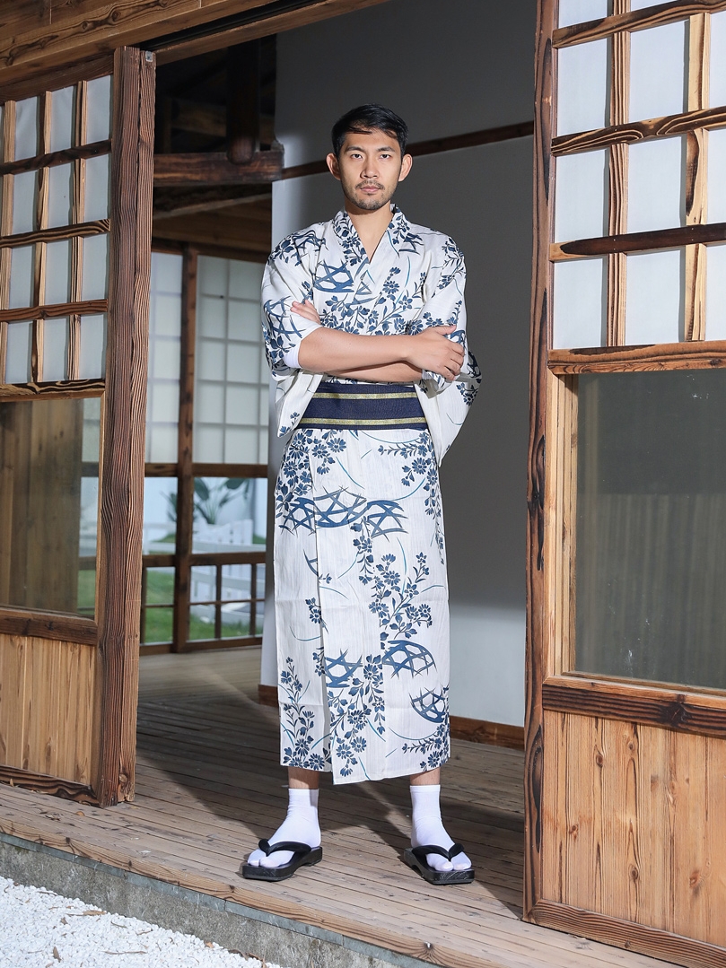 Japanese Kimono With Belt Men' - Traditional Japanese Men'S Formal Wear review and price