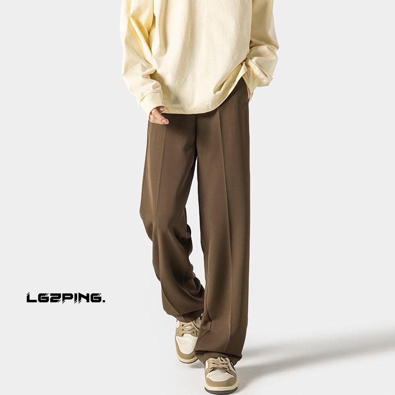 Brown Black Suit Pants Men Fas - Men'S Formal Wear Accessories review and price