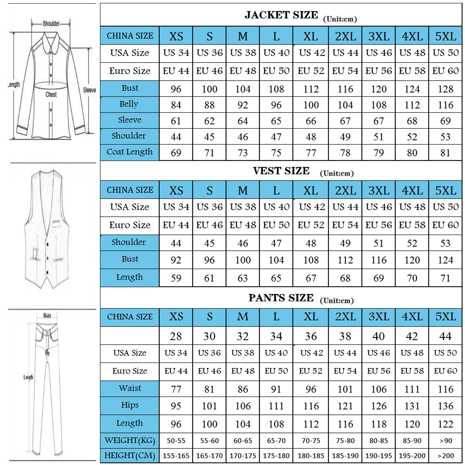 Customized 3 Pieces Suits Men  - Men'S Luxury Formal Wear review and price