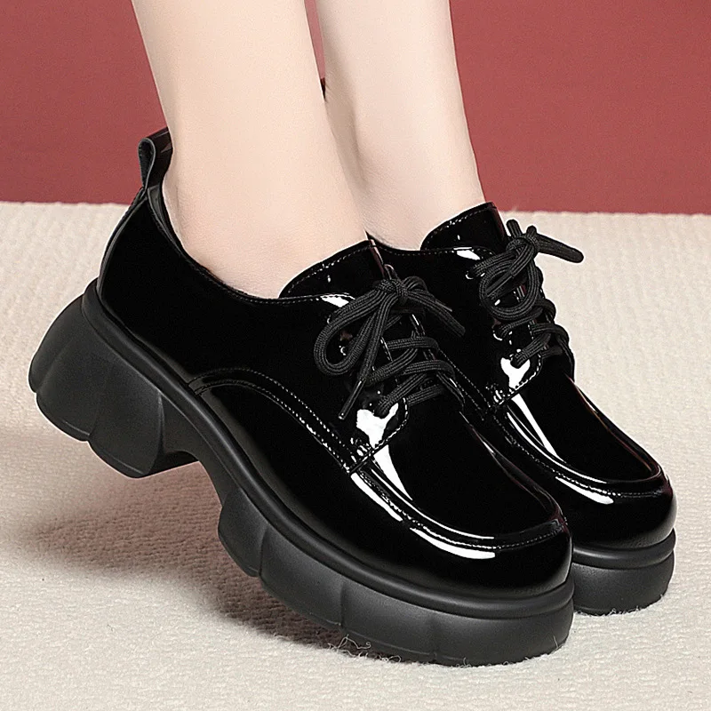 5cm Vintage British Thick Bott - Patent Leather Oxford review and price