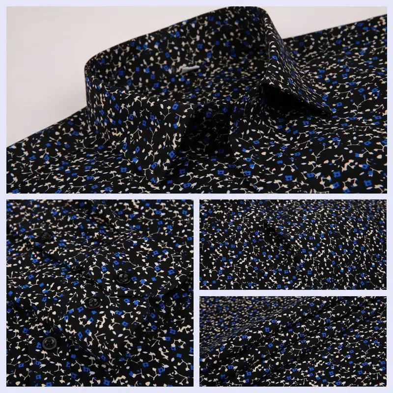 Men's Floral Print Long Sleeve - Men Formal Wear Clothes review and price