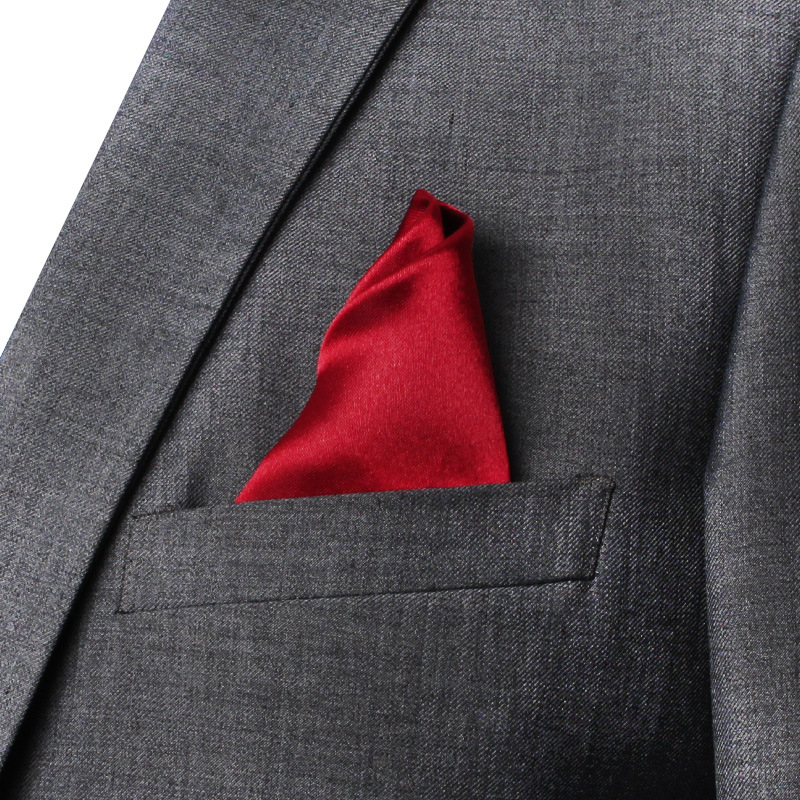 22CM Solid Color Pocket Squre  - Men'S Formal Wear Accessories review and price