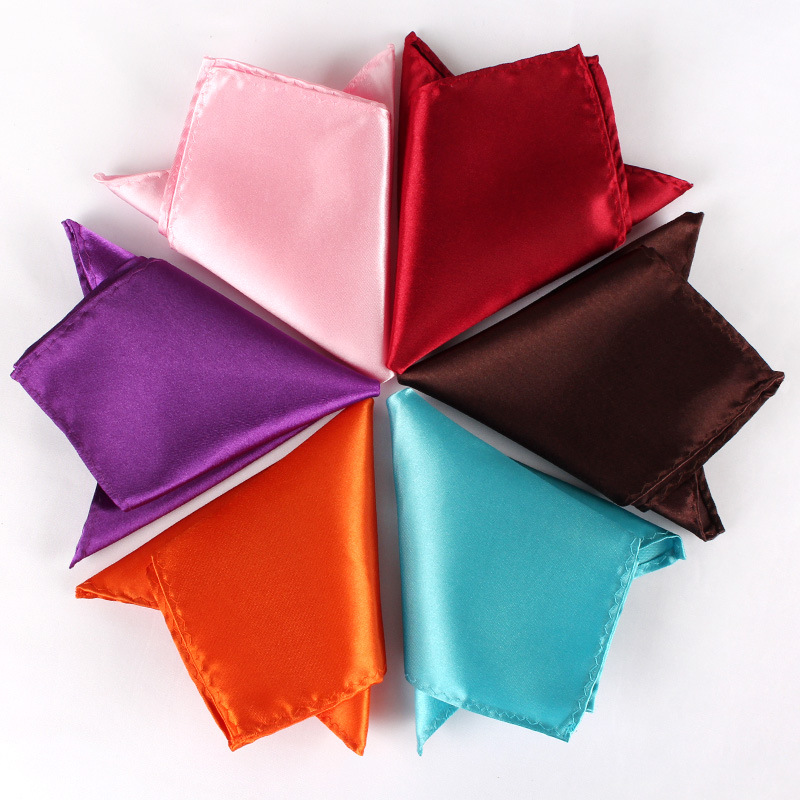 22CM Solid Color Pocket Squre  - Men'S Formal Wear Accessories review and price