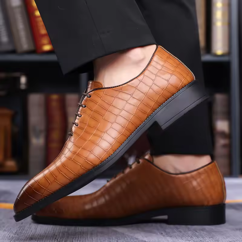 Luxury Mens Leather Shoes Retr - Men'S Luxury Formal Wear review and price
