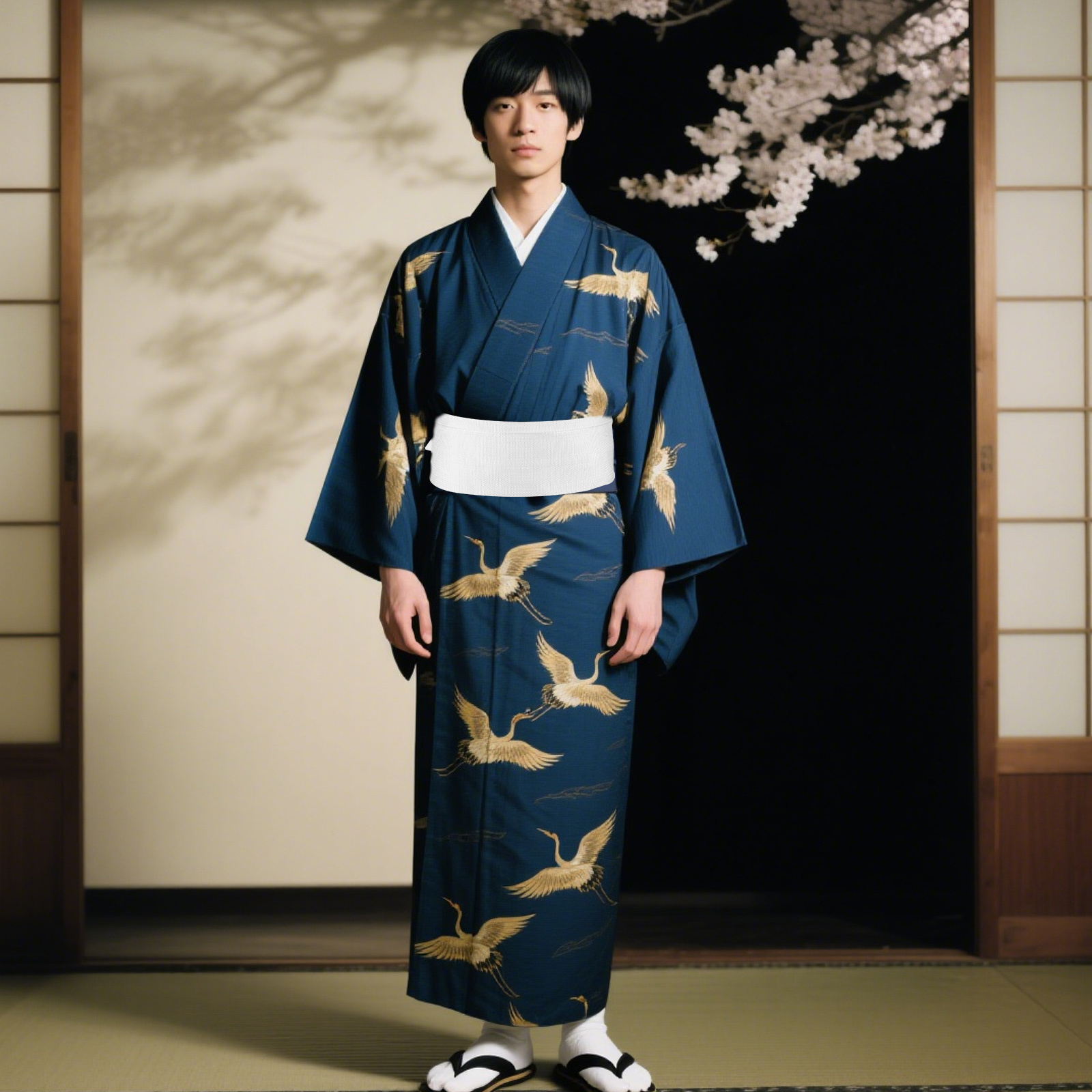 Kimono Belt Traditional Japane - Traditional Japanese Men'S Formal Wear review and price