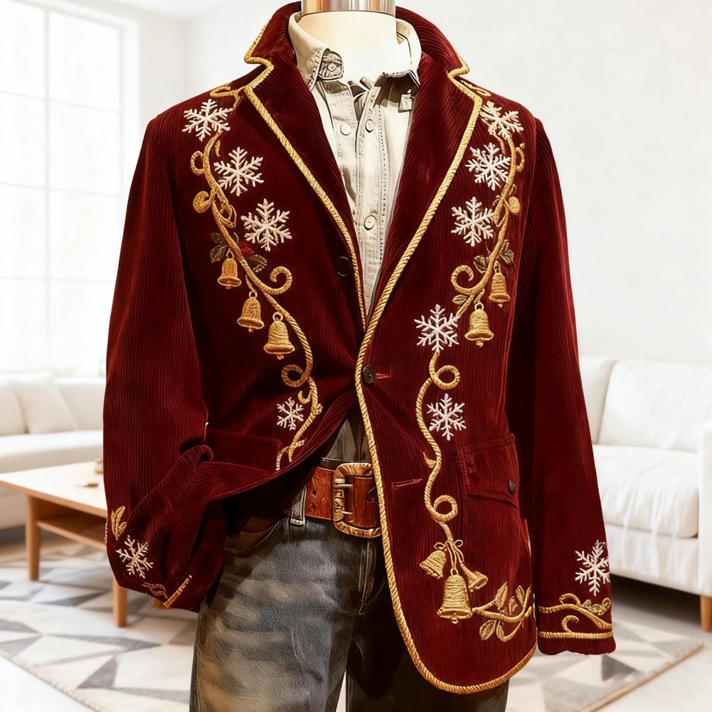 Hot Stamping Luxurious Corduro - Men'S Formal Wear In Winter review and price