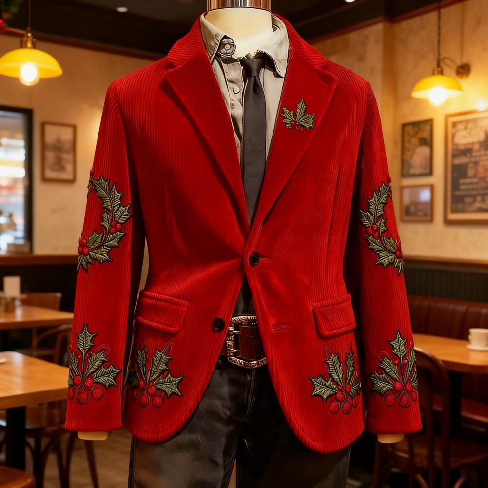 Hot Stamping Luxurious Corduro - Men'S Formal Wear In Winter review and price