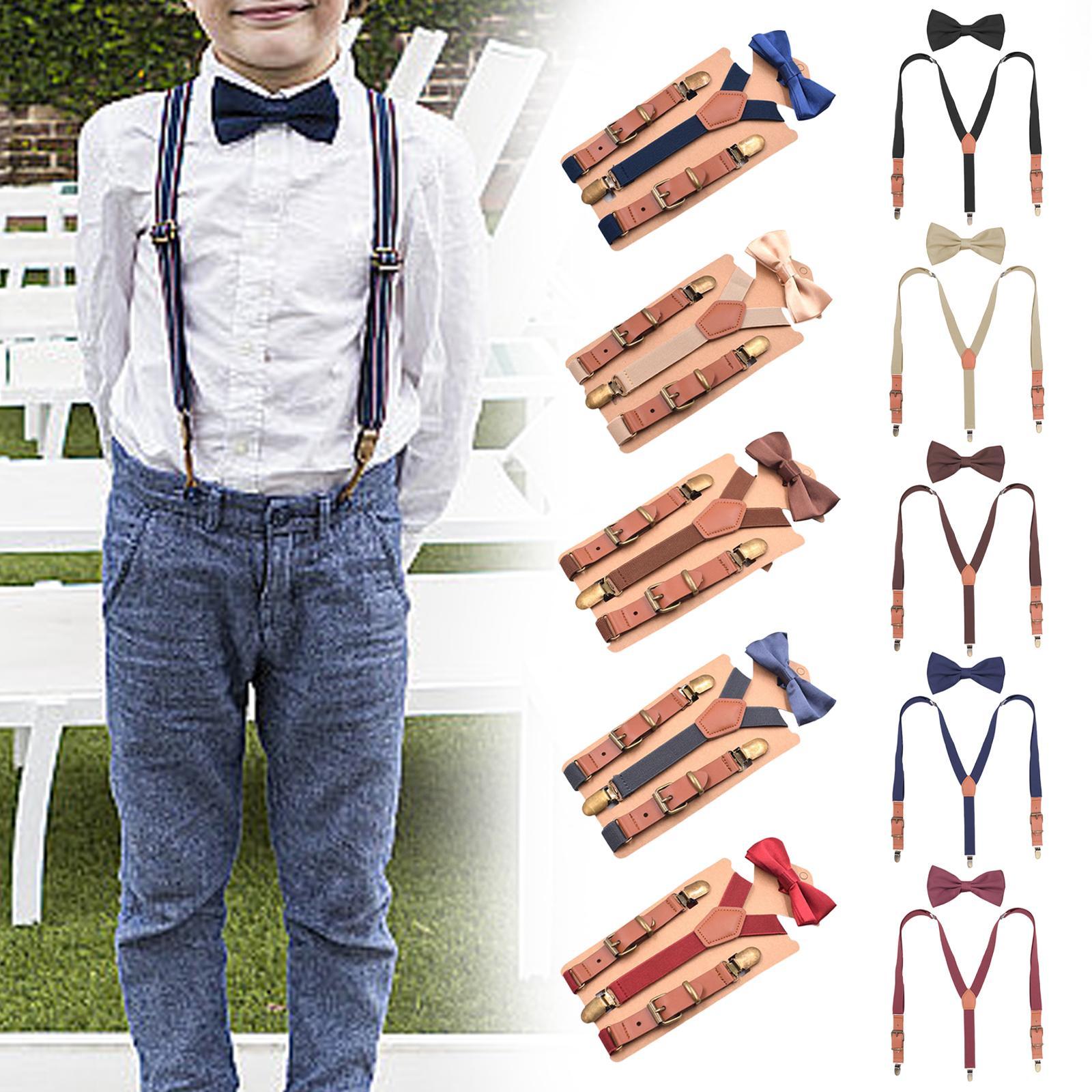 Kids Suspenders Adjustable 3 C - Suspender Clip Formal review and price